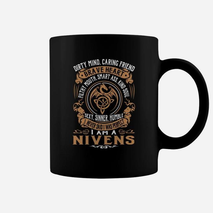 Nivens Brave Heart Dragon Name Shirts Coffee Mug