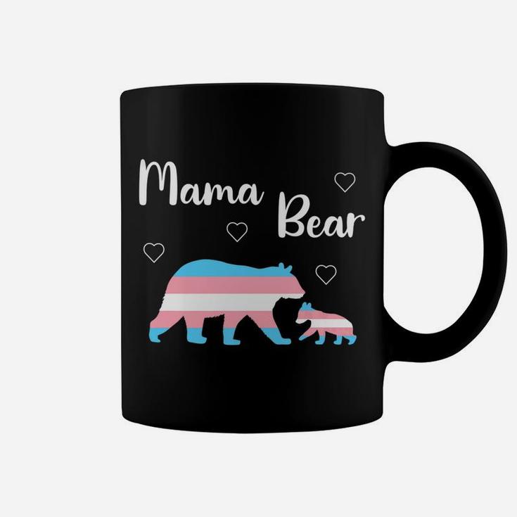 Nonbinary Mama Bear Transgender Trans Pride Coffee Mug