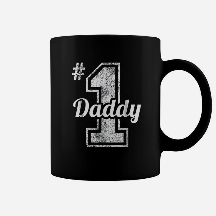 Number 1 Daddy Fathers Day, best christmas gifts for dad Coffee Mug