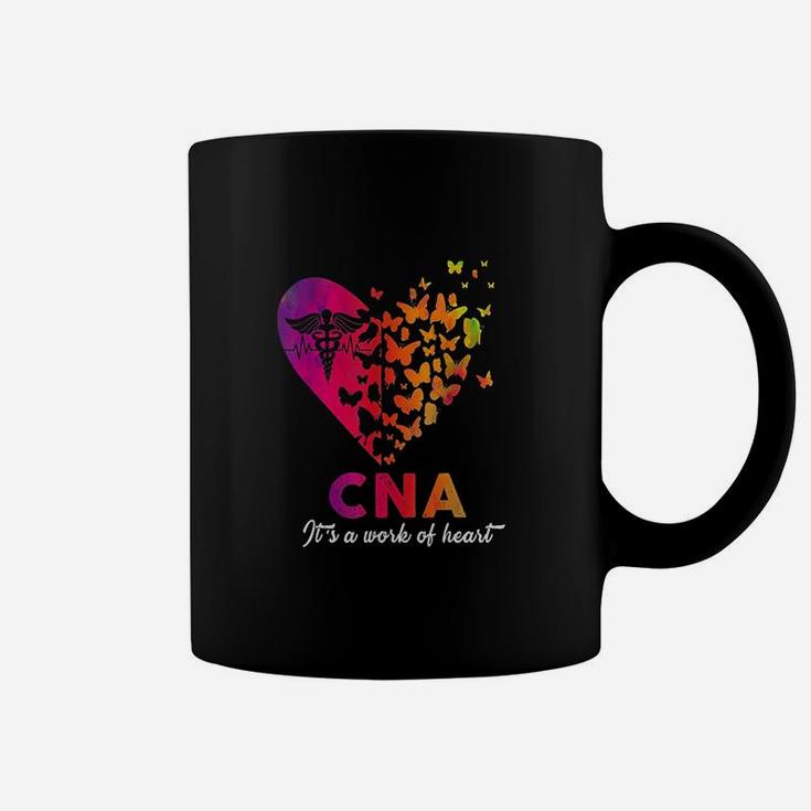 Nurse Cna Its A Work Of Heart, funny nursing gifts Coffee Mug
