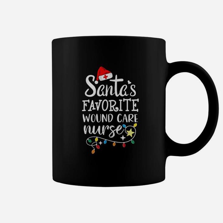 Nurse Crew Santas Favorite Wound Care Nurse Coffee Mug