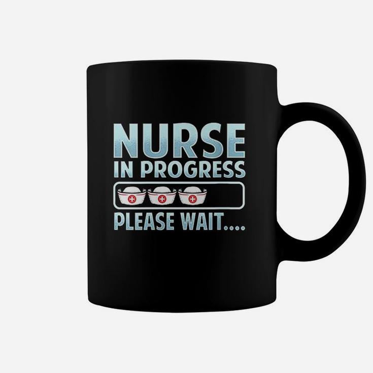 Nurse In Progress With Saying Student Future Nurses Coffee Mug