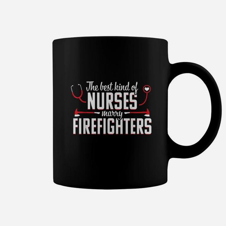 Nurse Life Fire Wife Funny Best Firefighter Nursing Coffee Mug