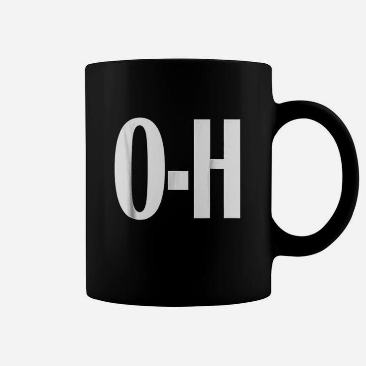 O-h Couples Matching Ohio Sports Football Funny Fun Coffee Mug