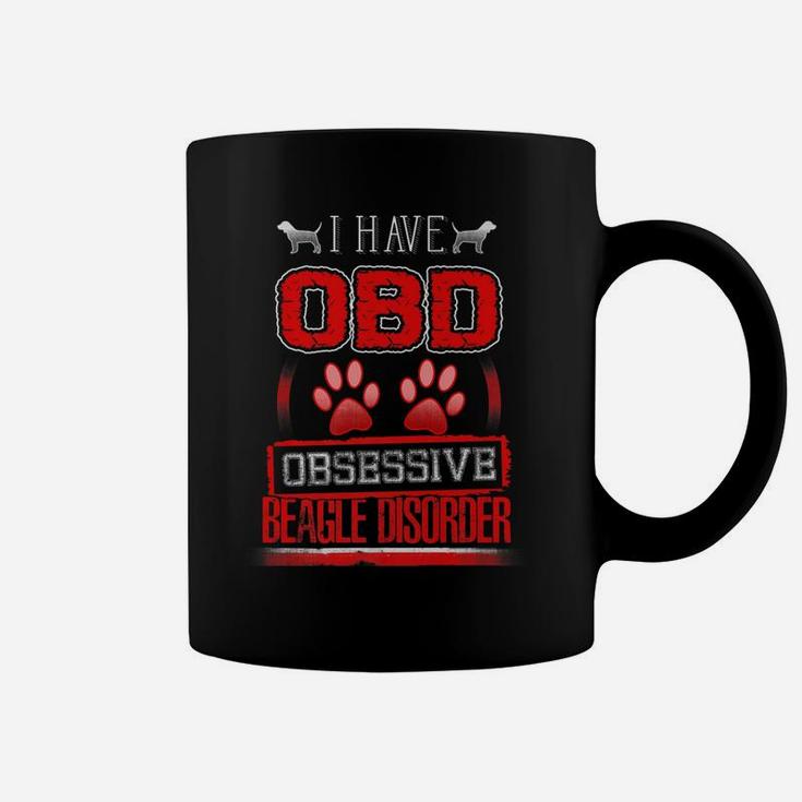 Obsessive Beagle Disorder Funny Beagle Dogs Coffee Mug