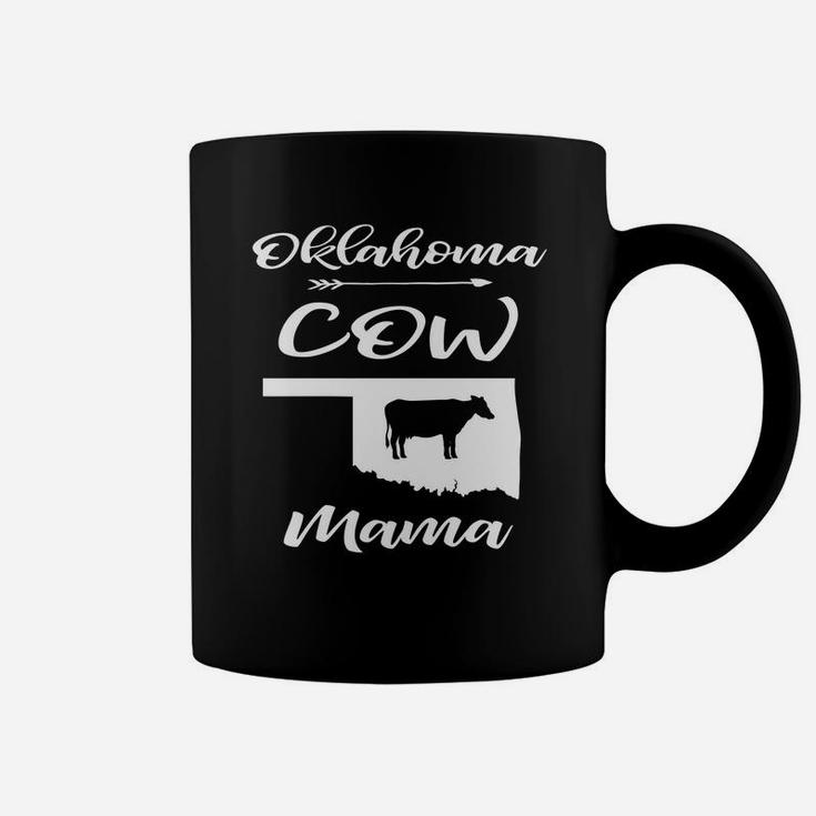 Oklahoma Cow Mama Farmer Rancher Cow Lover Girl Coffee Mug