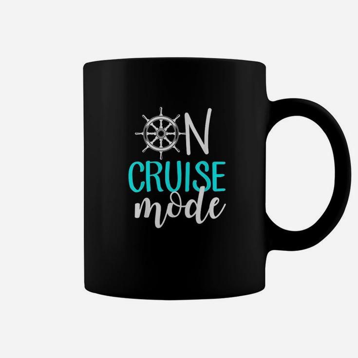 On Cruise Mode Cruise Vacation Family Trendy Coffee Mug