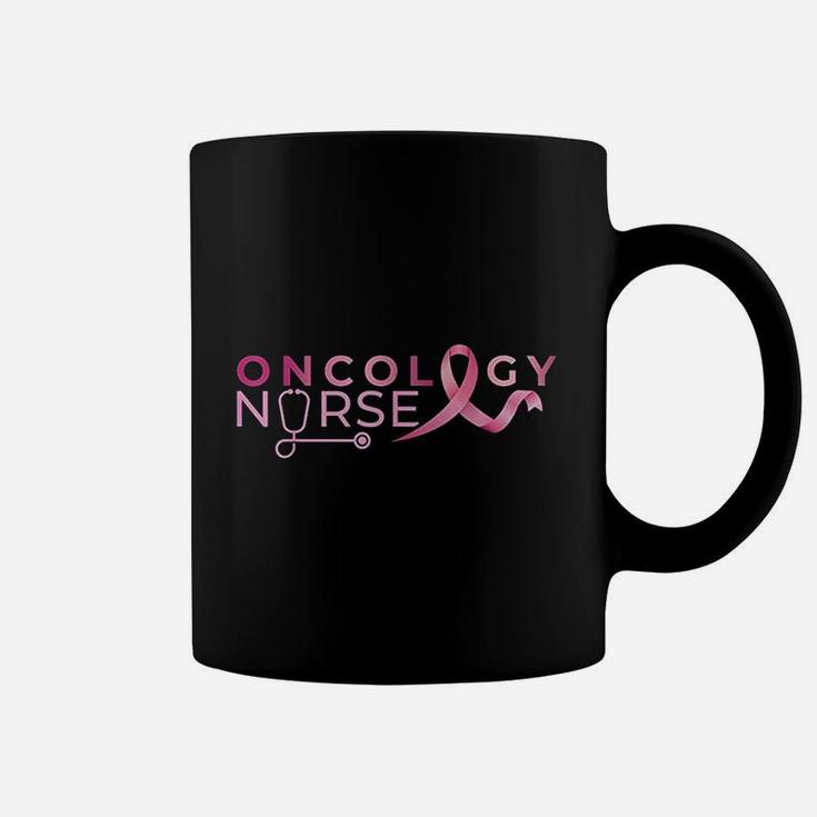 Oncology Nurse Pink Heart, funny nursing gifts Coffee Mug
