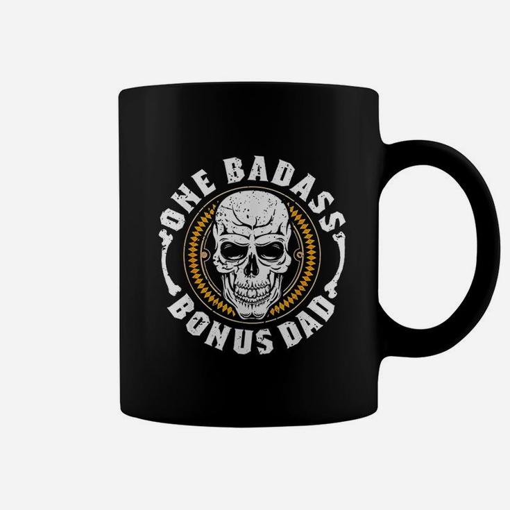 One Cool Bonus Dad Step Father, dad birthday gifts Coffee Mug