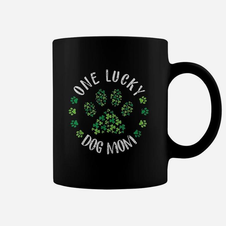 One Lucky Dog Mom Dog Mom Coffee Mug