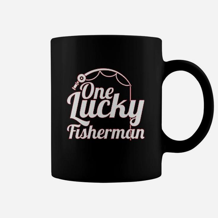 Fishing Couple Mugs Set - 'One Lucky Fisherman' & 'Best Catch Of His Life' Matching Gift - View #7