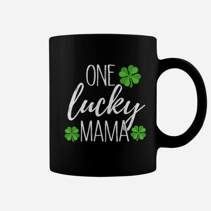 One Lucky Mama Matching St Patricks Day Coffee Mug