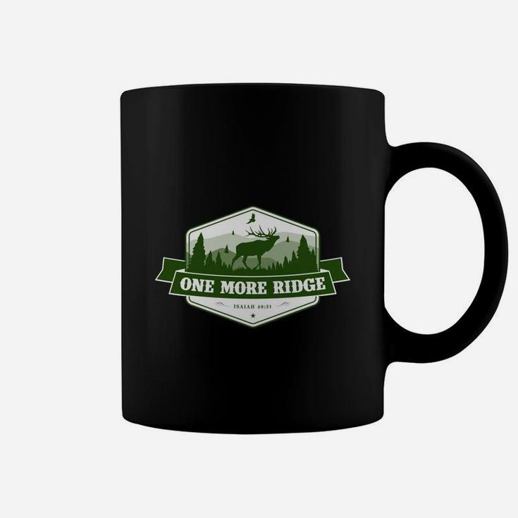 One More Ridge - Elk Hunting Motivation T-shirt Coffee Mug