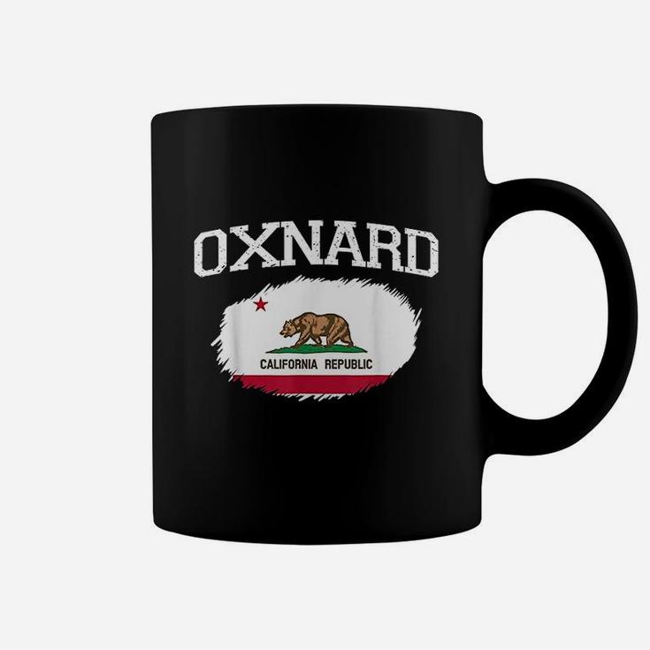 Oxnard Ca California Flag Vintage Usa Sports Coffee Mug