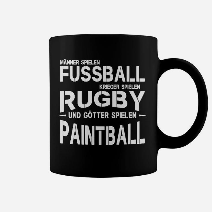 Paintball Götter Herren Tassen, Krieger Rugby Fußball Design