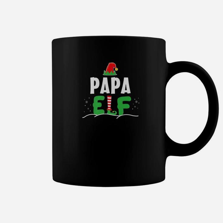 Papa Elf Funny Matching Family Christmas Coffee Mug
