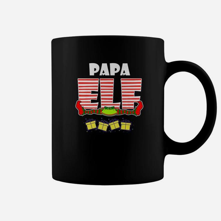 Papa Elf Matching Family Christmas Holiday Coffee Mug