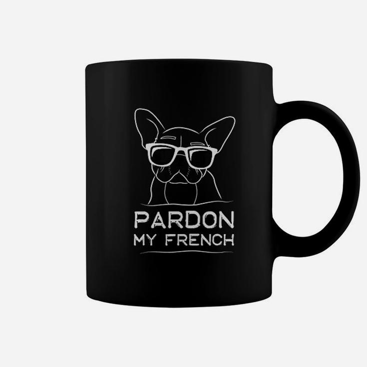 Pardon My French Frenchie Bulldog Coffee Mug