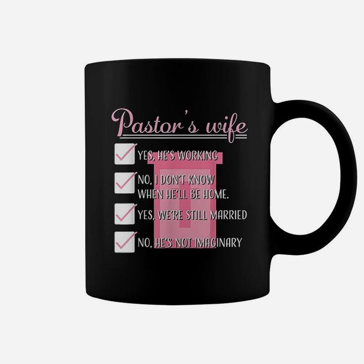 Pastors Wife Funny Checklist Appreciation Gift Coffee Mug