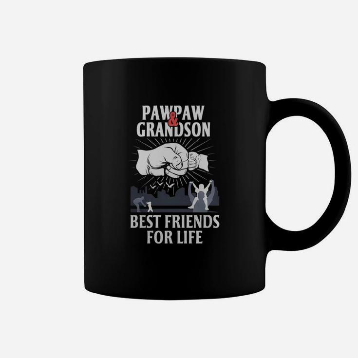 Pawpaw And Grandson Best Friends For Life Coffee Mug