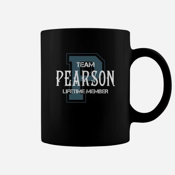 Pearson Shirts - Team Pearson Lifetime Member Name Shirts Coffee Mug