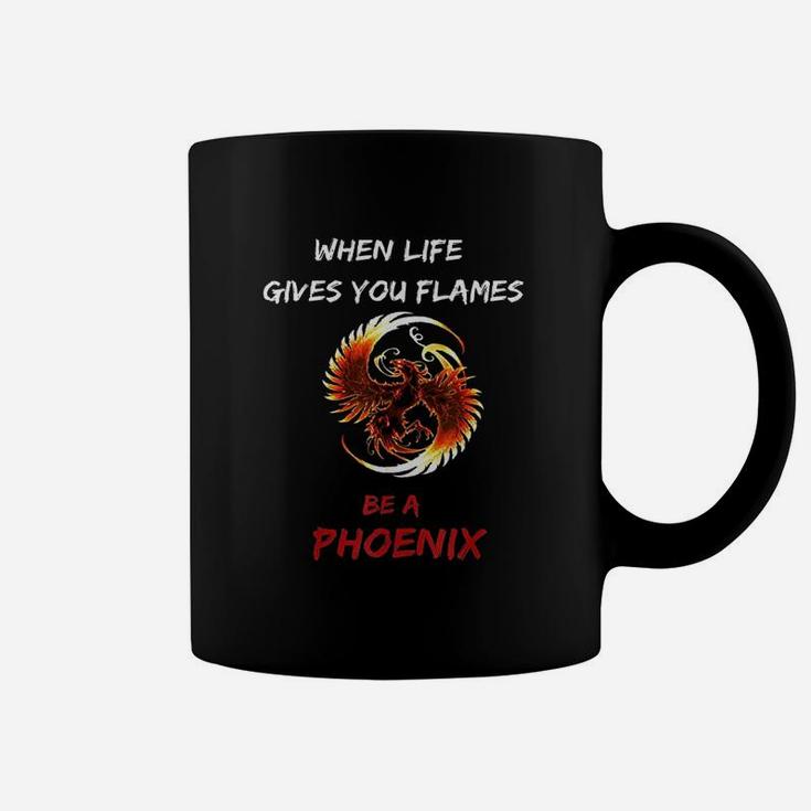 Phoenix Flames Fire Bird Mythical Rebirth Lover Gift Coffee Mug