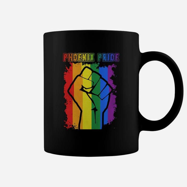 Phoenix Pride Lgbt Rainbow Flag Coffee Mug