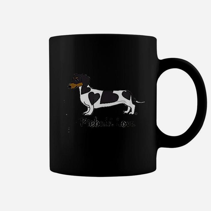 Piebald Love Dachshund Dog Coffee Mug