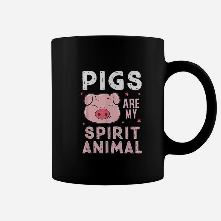 Pigs Are My Spirit Animal Pig Lovers Farmer Coffee Mug