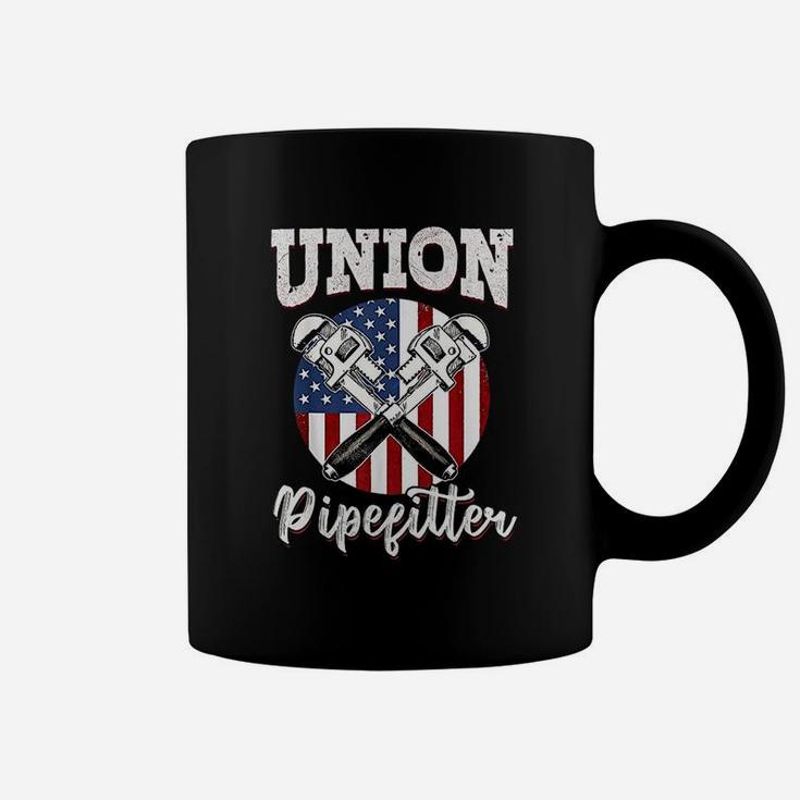 Pipefitter Gifts Funny Plumber Plumbing Union Pipefitter Coffee Mug