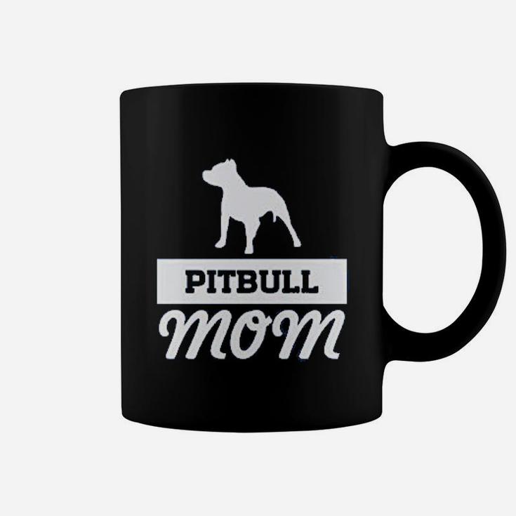 Pitbull Mom Dog Moms Coffee Mug