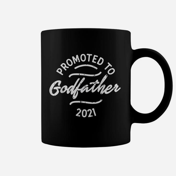 Promoted To Godfather 2021, dad birthday gifts Coffee Mug