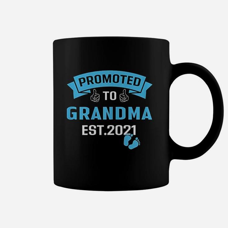 Promoted To Grandma Est 2021 First Time Grandma 2021 Coffee Mug