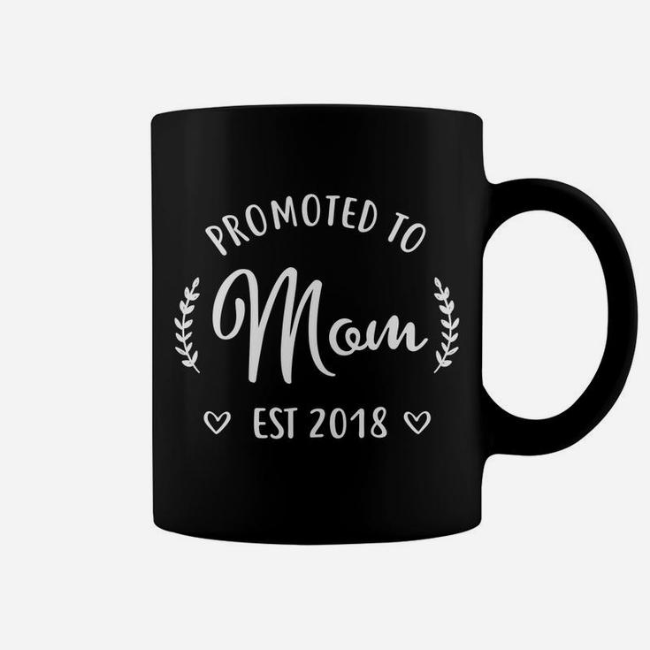 Promoted To Mom Est 2022 New Mom To Be Mothers Day Coffee Mug