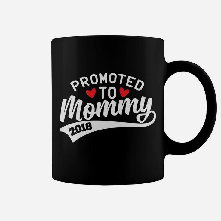 Promoted To Mommy 2018 Soon To Be Mommy Coffee Mug