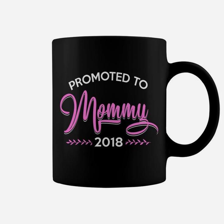 Promoted To Mommy Est 2018 New Mom Gift Mom To Be Coffee Mug