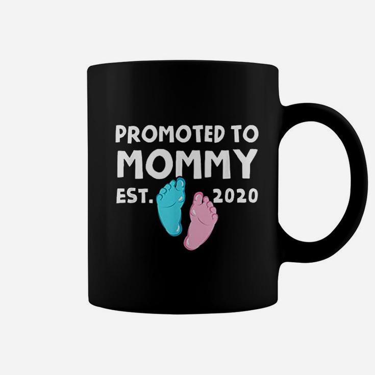 Promoted To Mommy Est 2020  New Mom Gift Coffee Mug