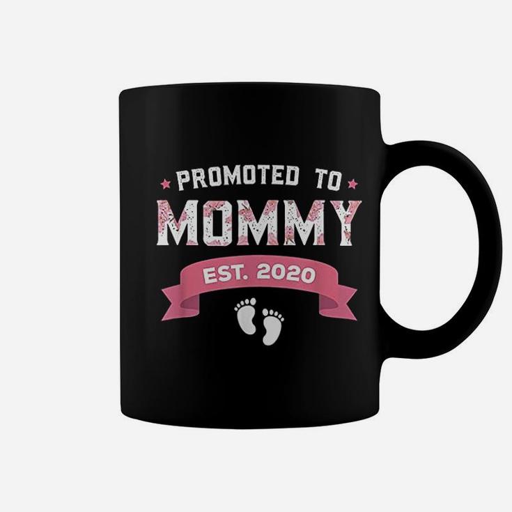 Promoted To Mommy Est. 2020 New Mom Gift First Mommy Coffee Mug