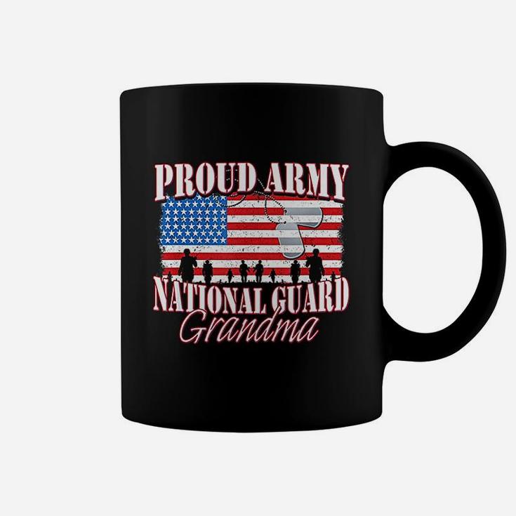 Proud Army National Guard Grandma Grandparents Day Coffee Mug
