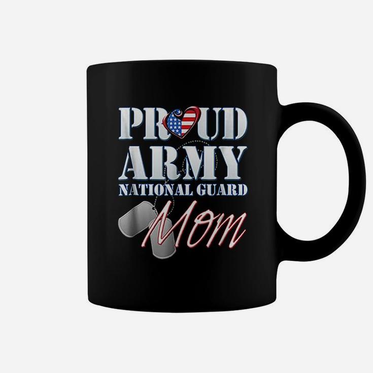 Proud Army National Guard Mom Usa Heart Mothers Day Coffee Mug