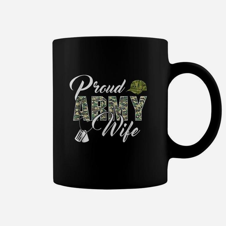 Proud Army Wife Awesome Army Soldiers Wife Coffee Mug