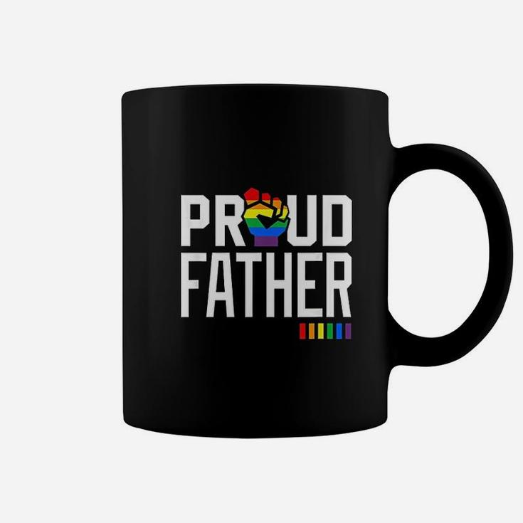 Proud Father Gay Pride Month Lgbtq Coffee Mug