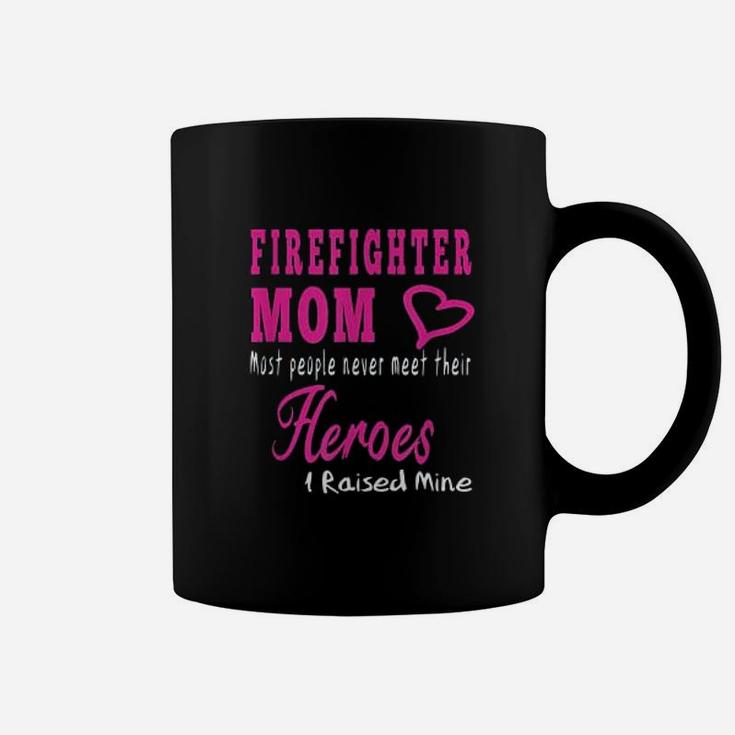 Proud Firefighter Mom Heroes Coffee Mug