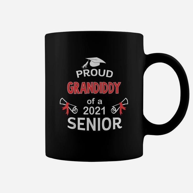 Proud Grandiddy Of A 2021 Senior Graduation 2021 Awesome Family Proud Gift Coffee Mug