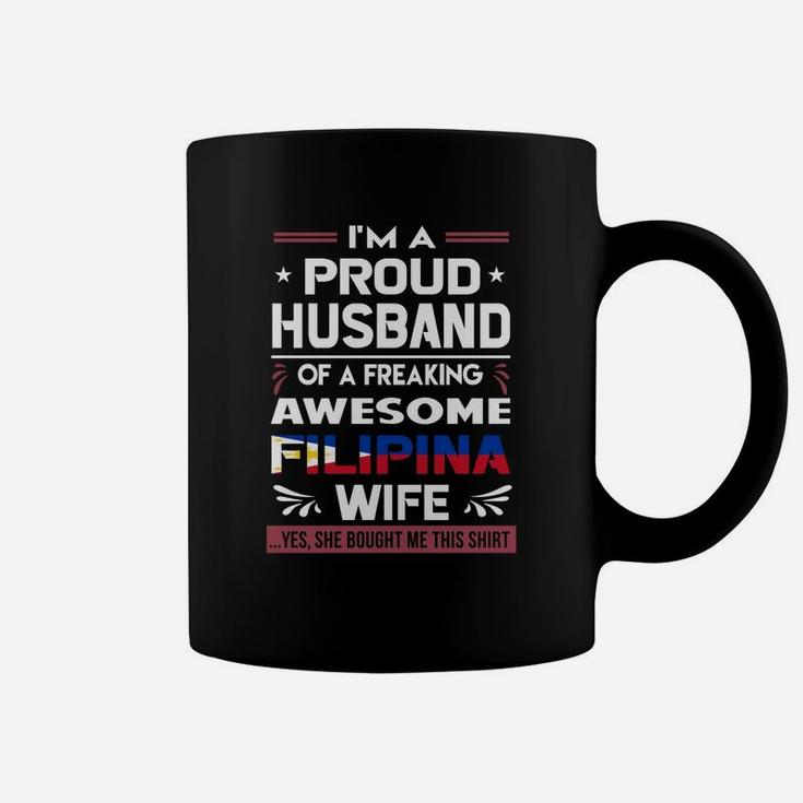 Proud Husband Filipina Wife Coffee Mug