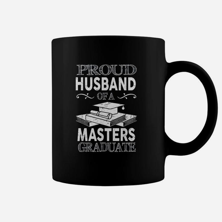 Proud Husband Of A Masters Graduate Senior Coffee Mug
