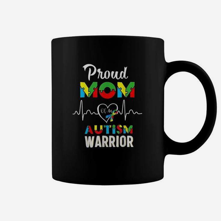 Proud Mom Awareness Warrior Coffee Mug
