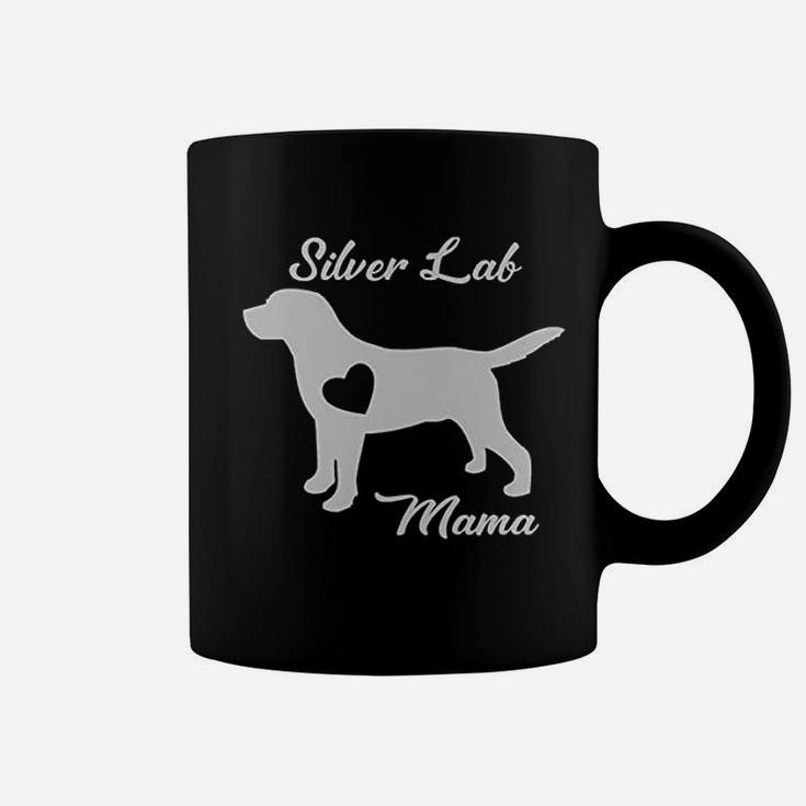 Proud Silver Lab Mama Mom Labrador Retriever Gifts For Women Coffee Mug