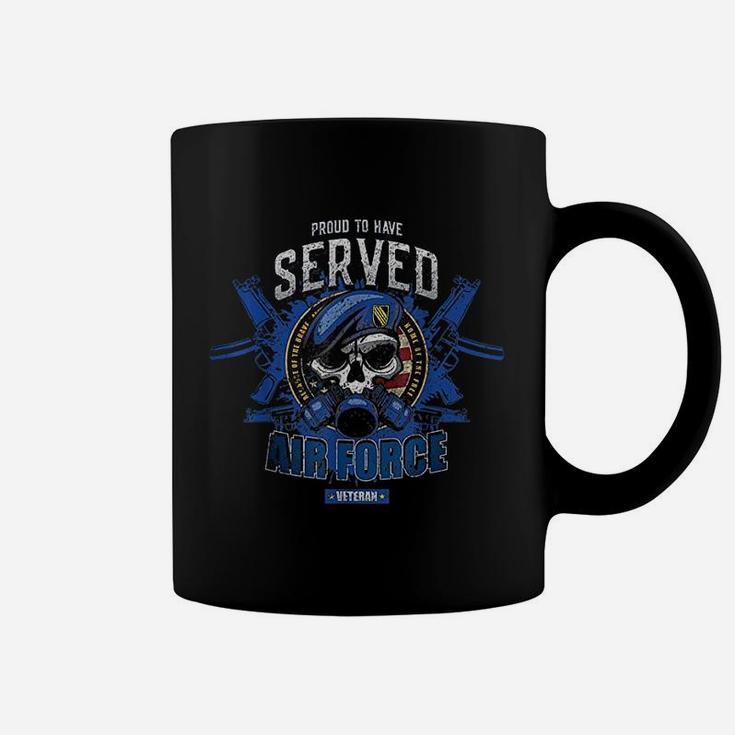 Proud To Have Served Us Air Force Military Veteran Coffee Mug
