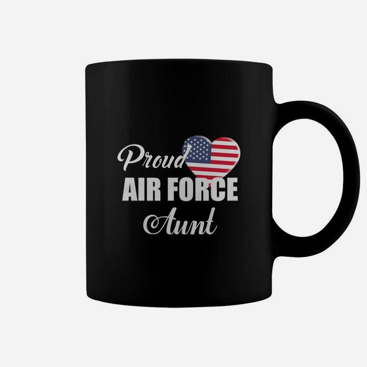 Proud Us Air Force Aunt T-shirt Coffee Mug